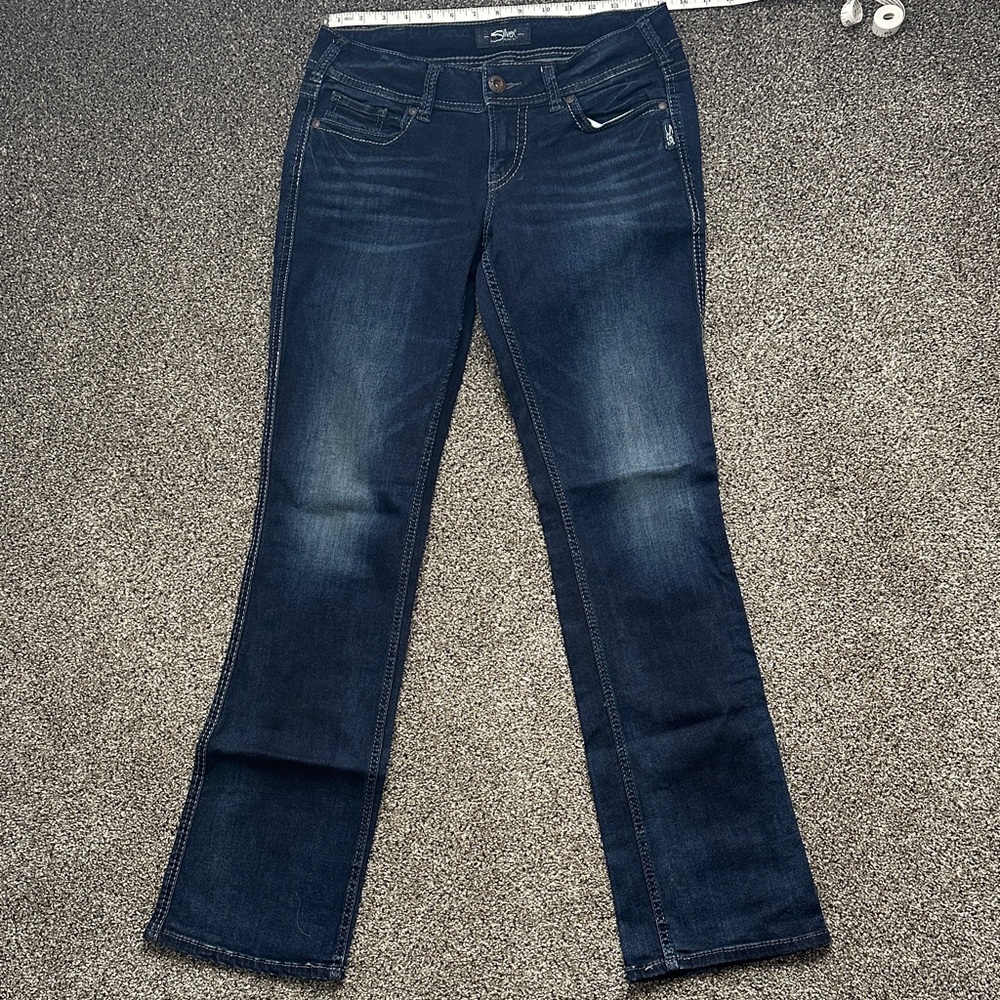Silver Jeans Women's Indigo Straight Leg Jeans